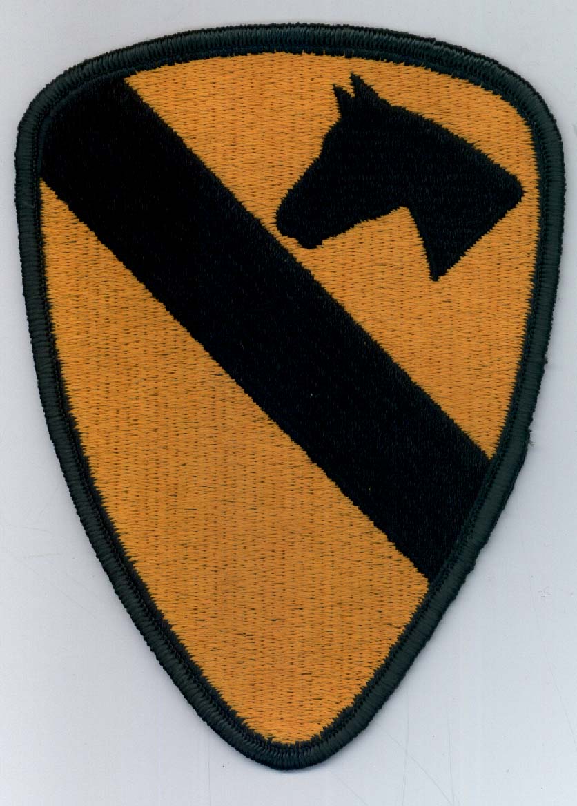 1st Cavalry Division Patch 